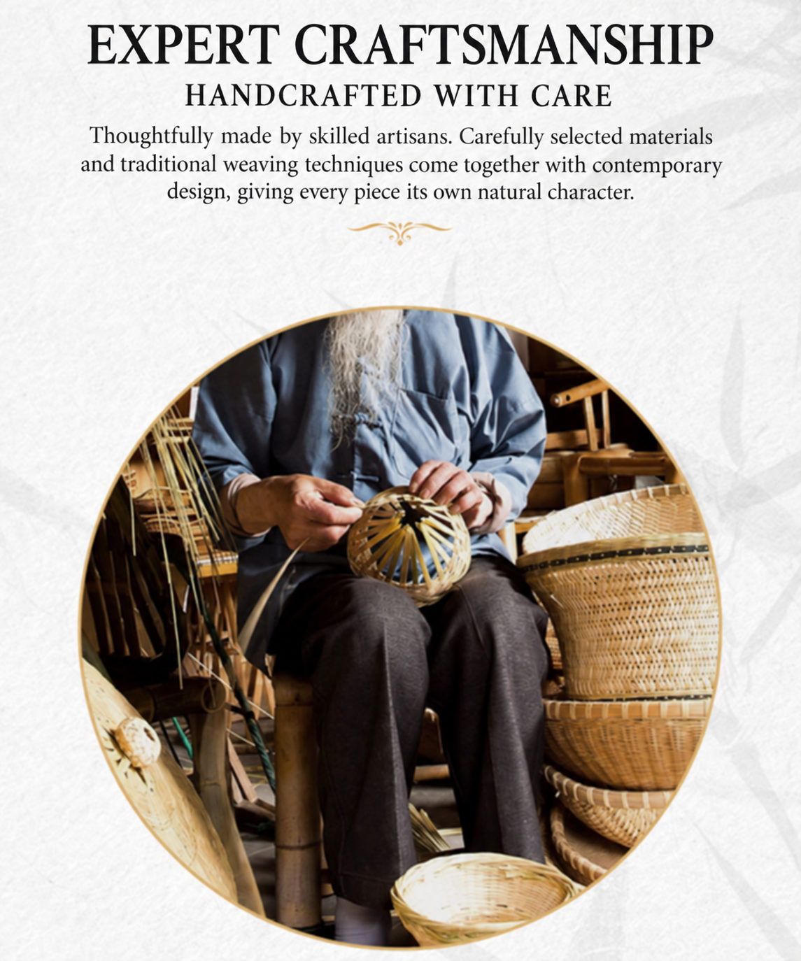 Handwoven Boat-Shaped Bamboo Pendant Lampshade
