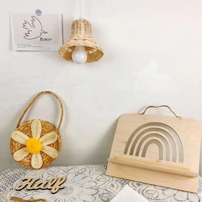 Nordic Style Rattan Lampshade | Wholesale & OEM Rattan Supplier