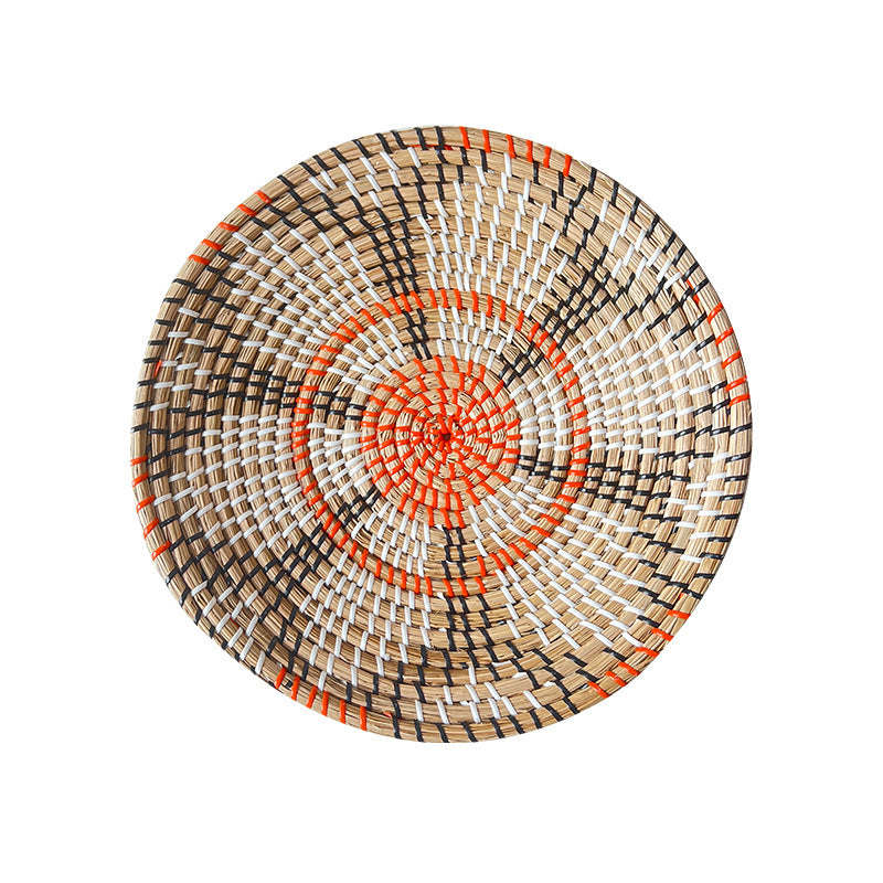 Handwoven Seagrass Boho Wall Decor