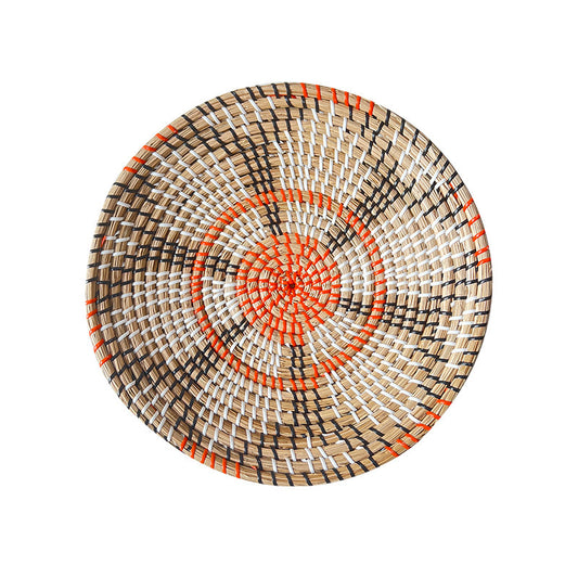 Handwoven Seagrass Boho Wall Decor