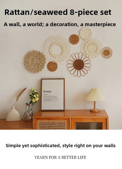 Handwoven Rattan Wall Hanging | Wholesale & OEM Rattan Supplier