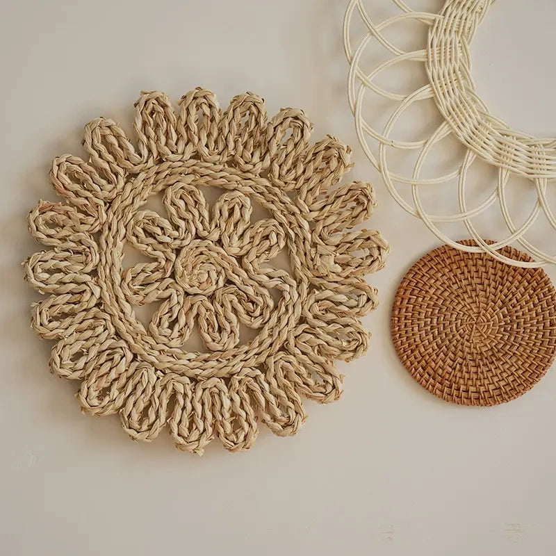 Handwoven Rattan Wall Hanging | Wholesale & OEM Rattan Supplier