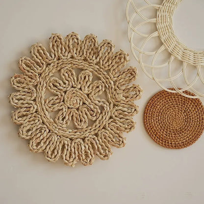 Handwoven Rattan Wall Hanging | Wholesale & OEM Rattan Supplier