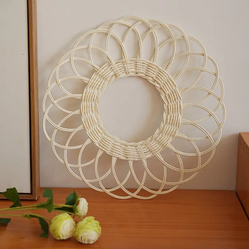 Handwoven Rattan Wall Hanging | Wholesale & OEM Rattan Supplier
