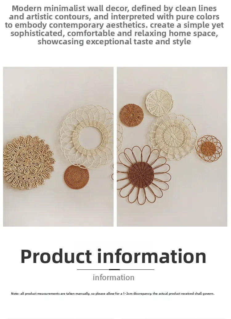 Handwoven Rattan Wall Hanging | Wholesale & OEM Rattan Supplier