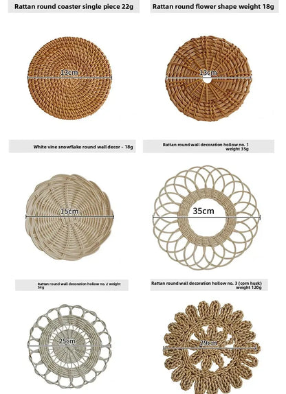 Handwoven Rattan Wall Hanging | Wholesale & OEM Rattan Supplier