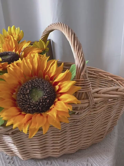 Handwoven Willow Market & Picnic Basket | Wholesale & OEM Supplier
